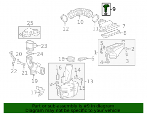 Air Flow Meter for Honda Civic X FC 16-21 1.5T
