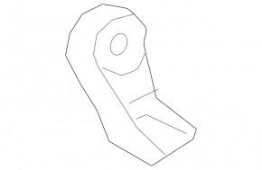 BMW 7 Series G11 G12 16-22 Black Hood Release Handle
