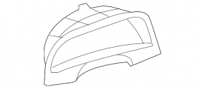 Toyota Camry v40 instrument cluster cover