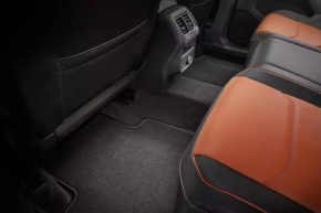 Set of floor mats for 7 seats VW Tiguan 18- rubber, black