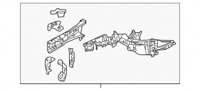 Front right quarter Honda HR-V 16-22