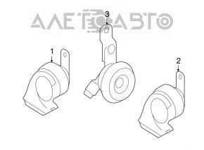 Signal high Toyota Sequoia 08-16
