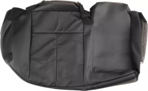 Rear row of seats 2nd row Nissan Murano z52 15 - black leather, lining defect, dented, dry cleaning required