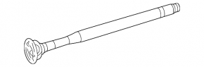 Cardan shaft front cardan Mercedes C-class W205 43 AMG 17-21