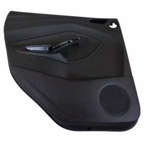 Door trim panel, rear left, Ford Escape MK3 13-19 pre-restoration, black, gray insert