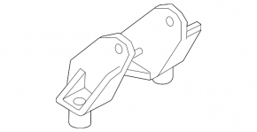 Left engine mount Mazda6 03-08 2.3