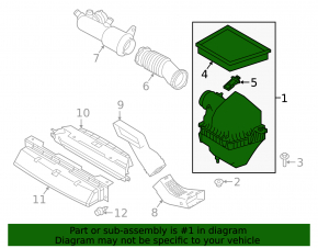 Air Filter Housing for Land Rover Range Rover Velar 18-23 2.0T