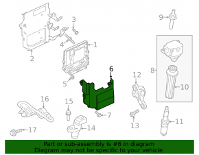 Ford Escape MK4 20-24 ECU Housing Cover