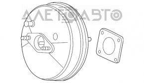 Honda Civic 4D 06-09 vacuum booster