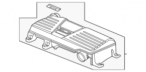 Air resonator Honda CRV 20-22 hybrid