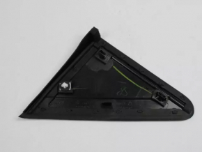 Triangle molding wing cap right Dodge Grand Caravan 11-20 black