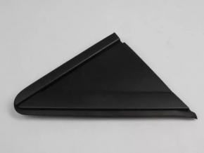 Triangle molding wing cap right Dodge Grand Caravan 11-20 black