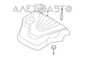 Engine Cover Hyundai Veloster 12-17