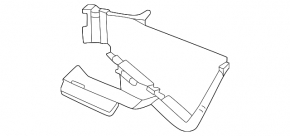 Front bumper cover right BMW 3 G20 23-26
