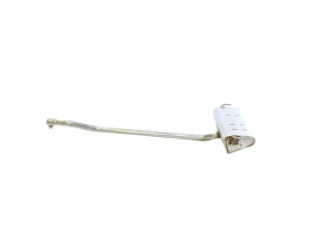 Muffler rear part with barrel Jeep Compass 17-22 2.4 fwd