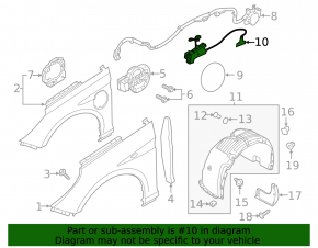 Hyundai Sonata 16-19 Charging Port Lock