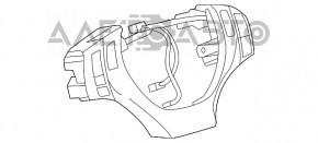 Steering wheel controls for Lexus RX350 RX450h 13-15 rest