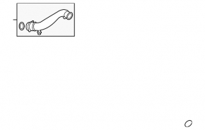 Intercooler pipe to manifold right Porsche Cayenne 958 11-17 4.8 Turbo