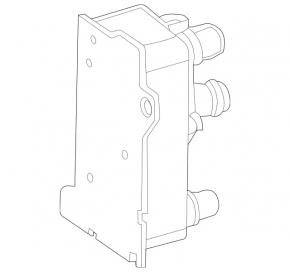 Gearbox cooler Mercedes W167 GLE 350 450 20-23