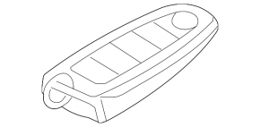 Ford Escape MK3 13-19 3-button key