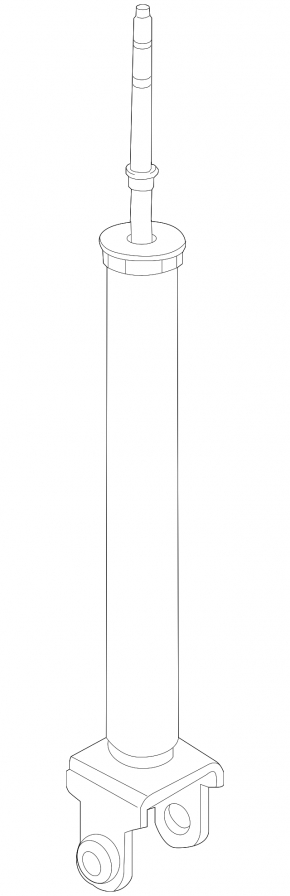 Shock absorber rear left Nissan Maxima A36 16-23