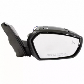 Right side mirror assembly for Ford Escape MK3 17-19 (restored) BSM, heated, without cover