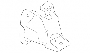 Left engine mount bracket for Land Rover Range Rover Velar 18-20 2.0T
