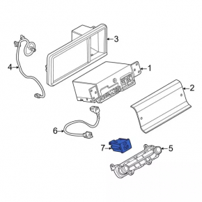 USB/AUX Block Ford Mustang Mach-E 21-23