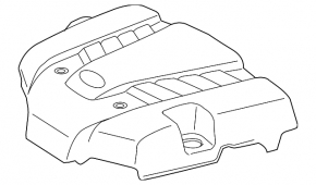 Lexus GX470 03-09 Engine Cover