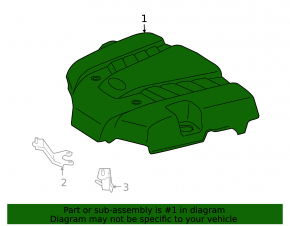 Lexus GX470 03-09 Engine Cover