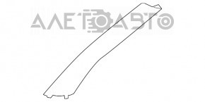 Front pillar trim right Mercedes W164 ML beige