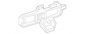 Front left door handle mechanism Mercedes CLA 14-19