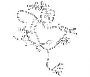 Engine Wiring Volvo XC60 20 T6 2.0T T6 B4204T27