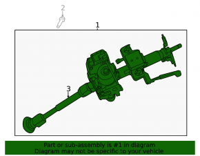 Steering column Nissan Sentra 13-19 1.8