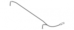 Front Hood Release Cable for BMW X3 G01 18-24