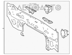 14-19 Toyota Highlander rear panel, silver
