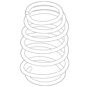 Spring rear left VW Tiguan 18-24 range 12