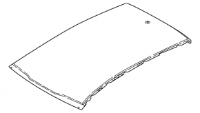 Roof metal Kia Niro 17-22 without sunroof, on the body