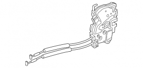 Front left door lock Hyundai Kona 18-23