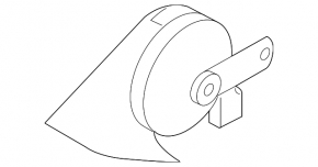 Subaru B10 Tribeca right horn