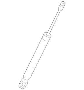 Left tailgate shock absorber for Audi Q3 15-18