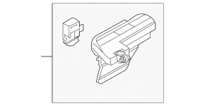 Positive terminal of battery Audi A5 F5 17- type 1