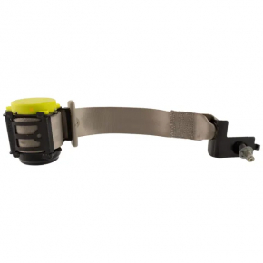 Rear seat belt central Ford Fusion mk5 13-16 gray