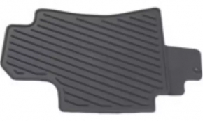Set of black floor mats for the Subaru Tribeca B10 2008-2014, 3 rows