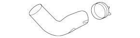 Upper cooling pipe Mazda CX-9 16- first
