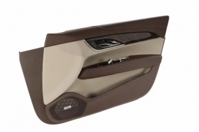 Door trim card front right Cadillac ATS 13- leather brown scratch