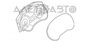 Instrument cluster Nissan Altima 13-18 USA