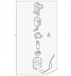 Fuel pump for Hyundai Sonata 11-12 hybrid