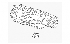 Honda Civic XI FE/FL 22-24 2.0 dash fuse box