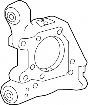 Rear left axle shaft Infiniti QX50 19-25